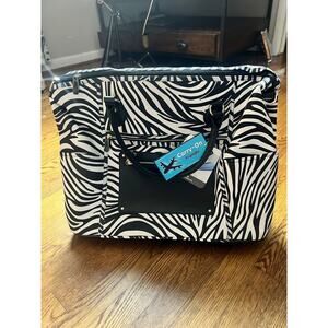 Calpak Bags Calpak Zanny Carry On Bag Zebra Animal Print1